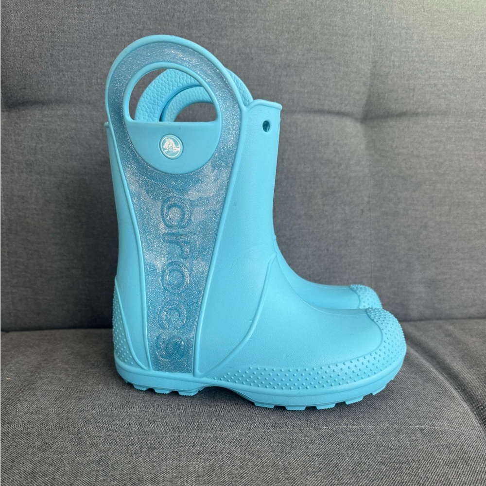 NWOT Crocs kids rain boots